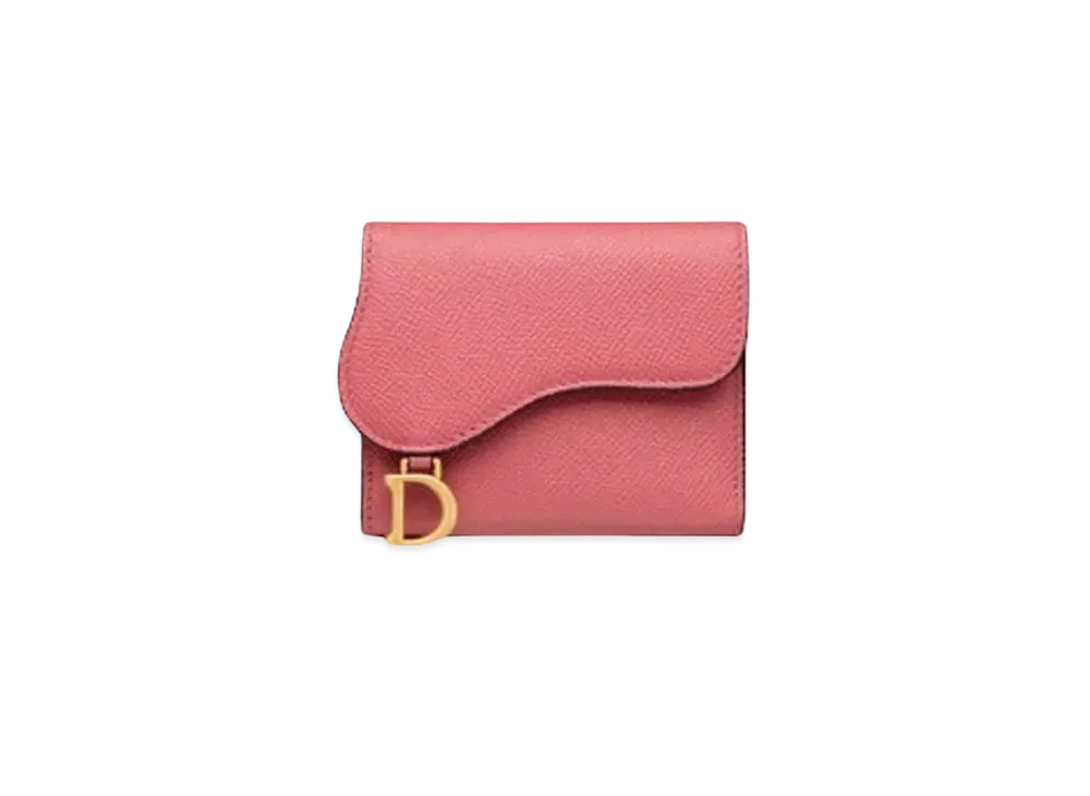 Dior Saddle Lotus Wallet "Pink"
