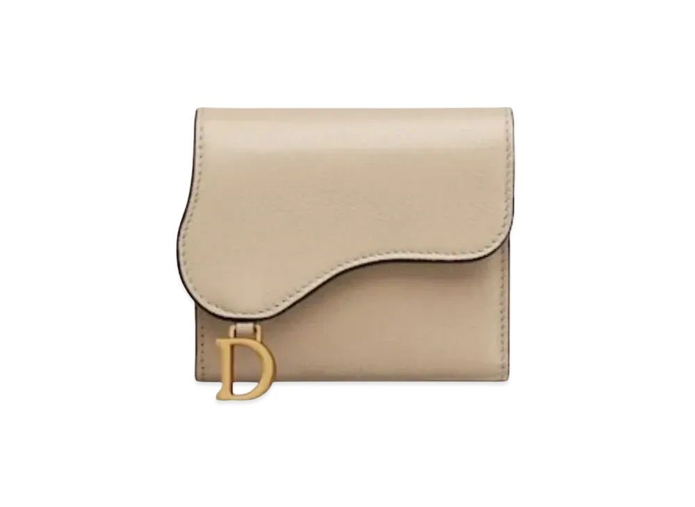 Dior Saddle Lotus Wallet "Sand"