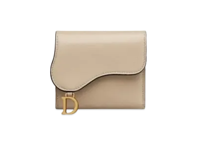 Dior Saddle Lotus Wallet "Sand"