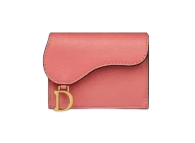 Dior Card Holder "Coral Pink"