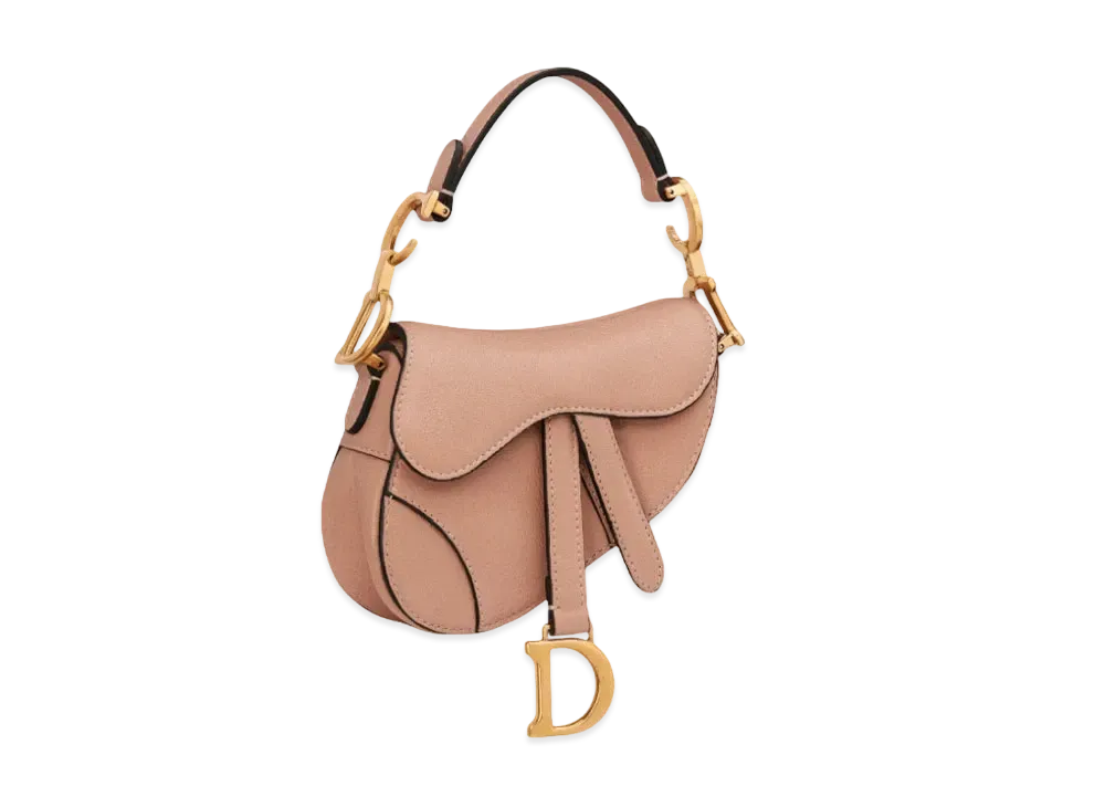 Dior Micro Saddle Bag "Beige"