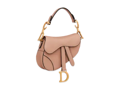 Dior Micro Saddle Bag "Beige"