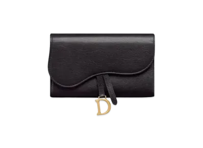 Dior Saddle Slim Wallet "Black"