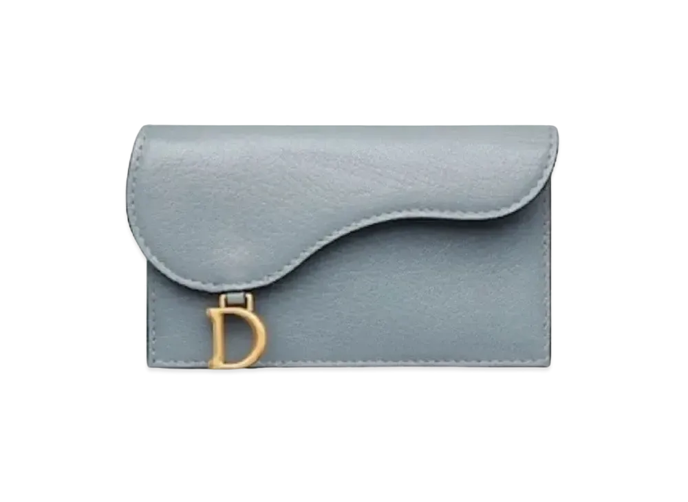 Dior Card Holder "Cloud Blue"