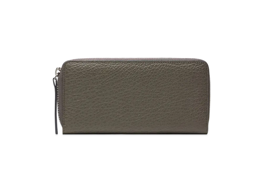 Maison Margiela Four Stitches Zip-Around Wallet "Dark Gray"