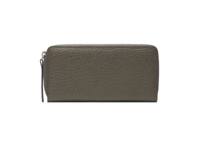 Maison Margiela Four Stitches Zip-Around Wallet "Dark Gray"