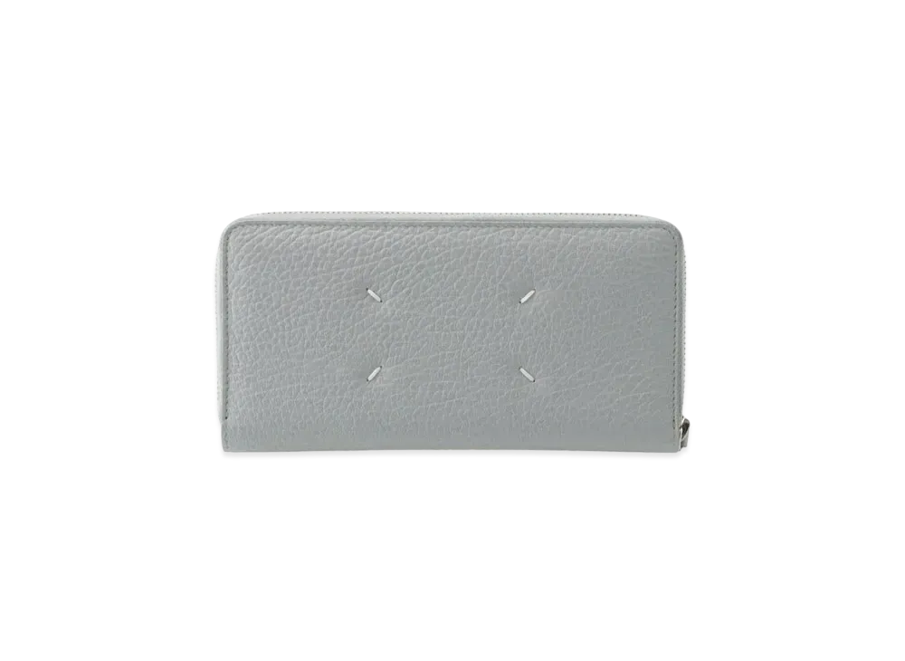 Maison Margiela Four Stitches Zip Around Wallet "Pale Blue"