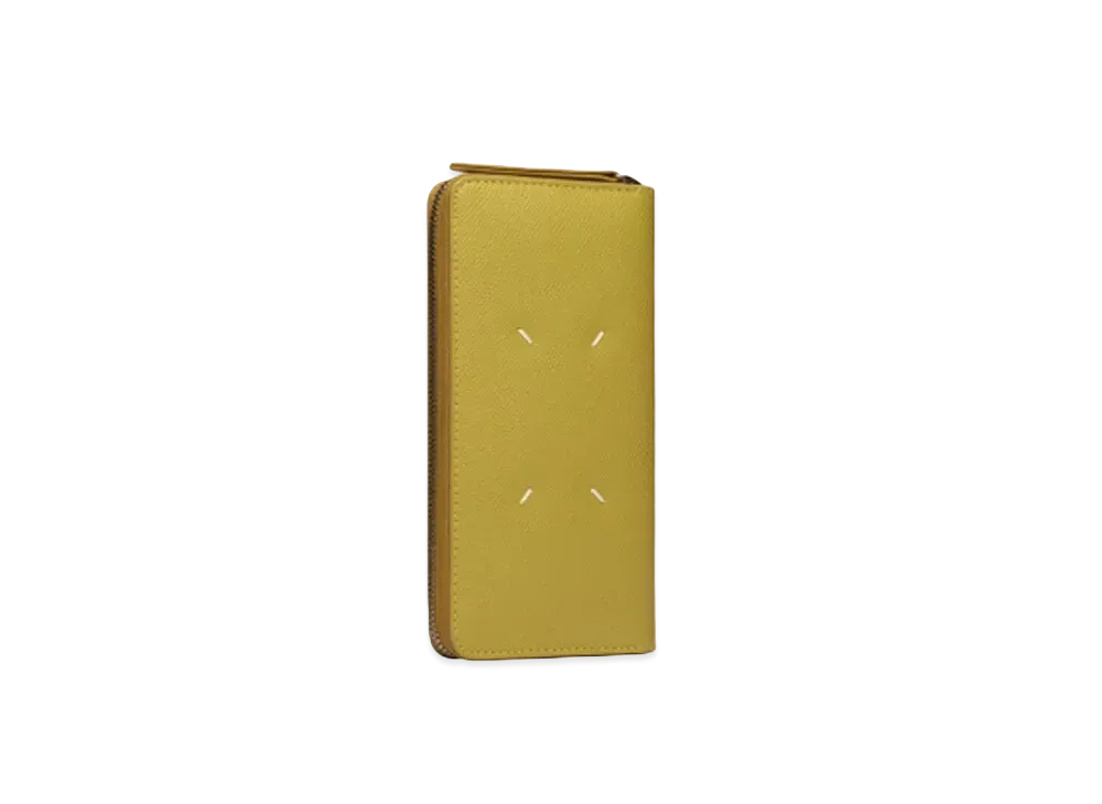 Maison Margiela Four Stitches Zip Around Wallet "Cedro"