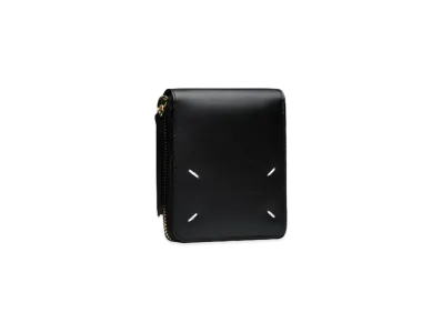 Maison Margiela Leather Zip Around Wallet Small "Black"