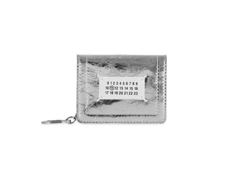 Maison Margiela Mirror Bi-fold Card Holder "Silver"