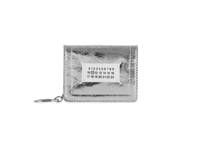 Maison Margiela Mirror Bi-fold Card Holder "Silver"