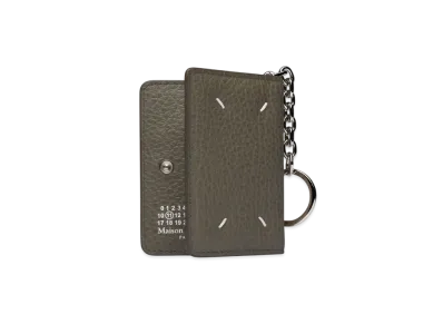 Maison Margiela Four Stitches Keyring Cardholder "Dark Gray"