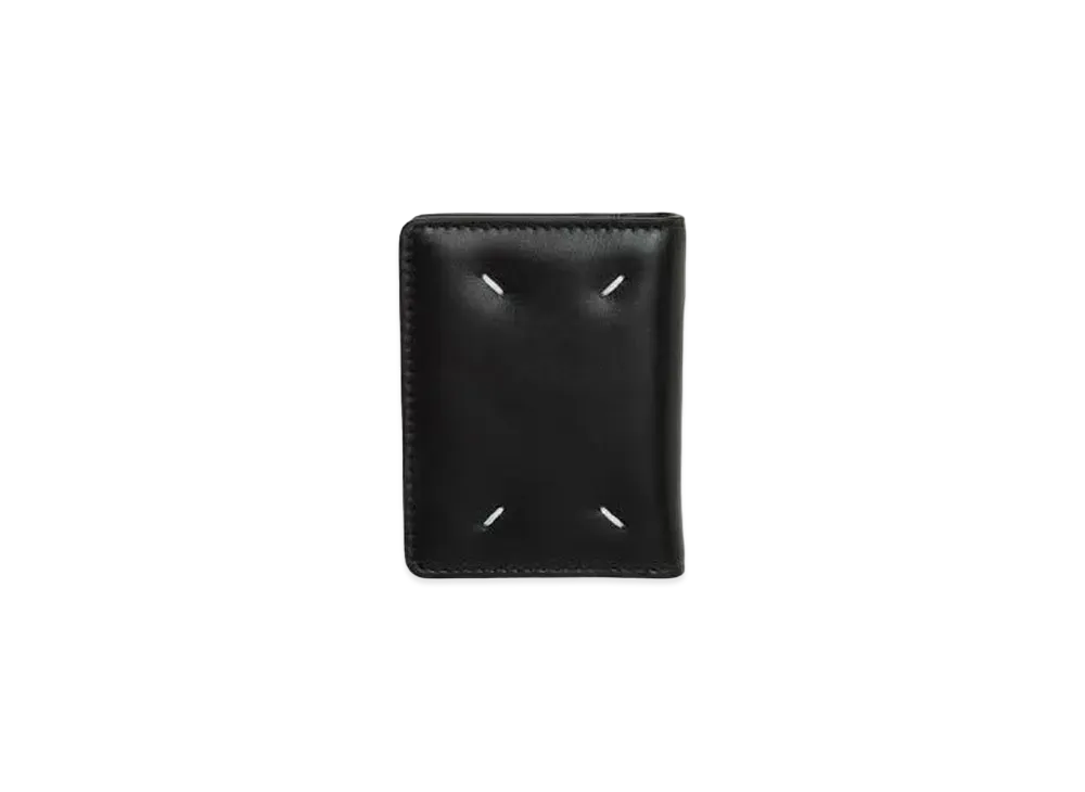 Maison Margiela Soft Calfskin Keyring Card Holder "Black"