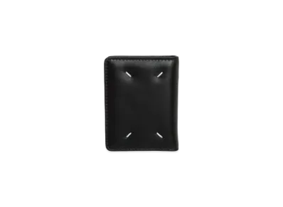 Maison Margiela Soft Calfskin Keyring Card Holder "Black"