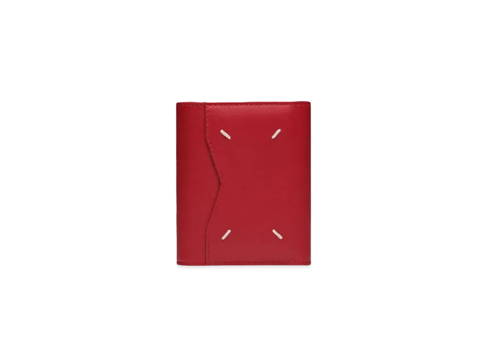 Maison Margiela Leather Envelope Wallet "Haute Red"