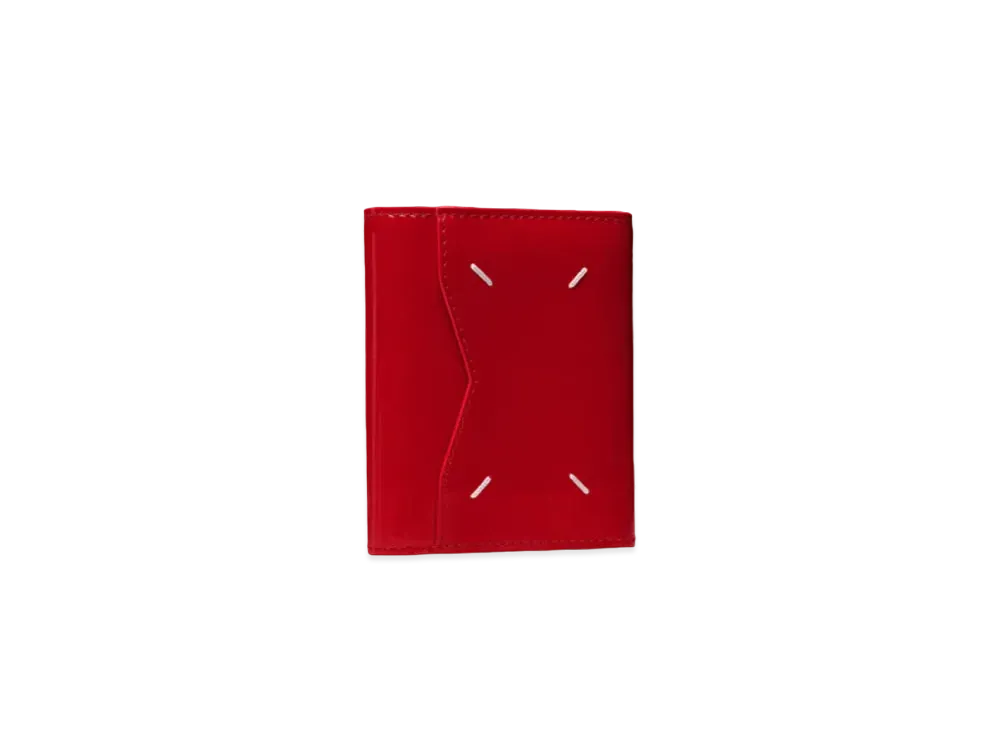 Maison Margiela Vernice Envelope Wallet "Haute Red"