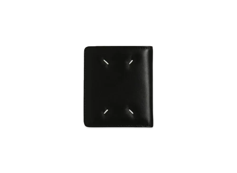 Maison Margiela Stitch Calfskin Bi-fold Wallet "Black"