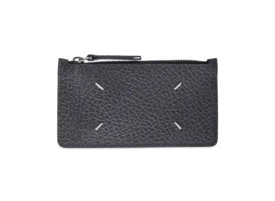 Maison Margiela Card Holder Zip EW "Pewter"