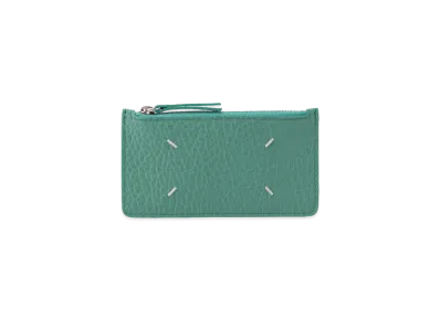 Maison Margiela Four Stitch Card Holder Wallet "Vert Deau"