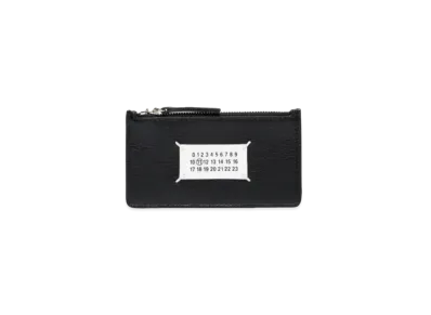 Maison Margiela Numbers Logo Zipped Card Holder "Black"