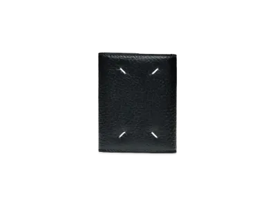 Maison Margiela Accordion Fold Leather Wallet "Black"