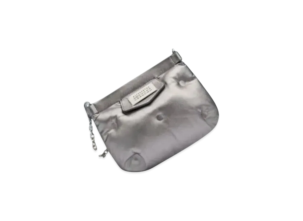 Maison Margiela Glam Slam Chain Clutch Bag Mini "Metallic Grey"