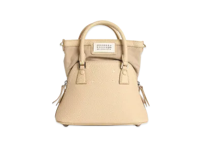 Maison Margiela Women's 5ac Micro Bag In Leather "Beige"