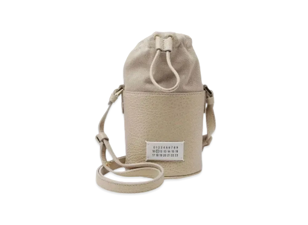 Maison Margiela 5AC Mini Bucket Bag "Almond"