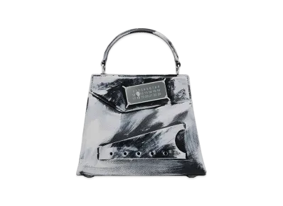 Maison Margiela Snatched Handbag Bianchetto Small "Black/White"