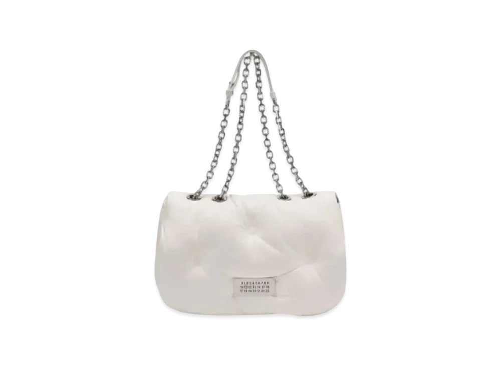 Maison Margiela Glam Slam Flap Medium Shoulder Bag "White"