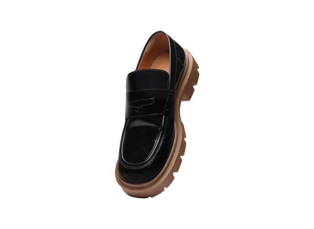 Maison Margiela Ivy loafer "Black/Honey"