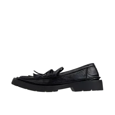 Maison Margiela Rebel Fringe Loafers "Black"