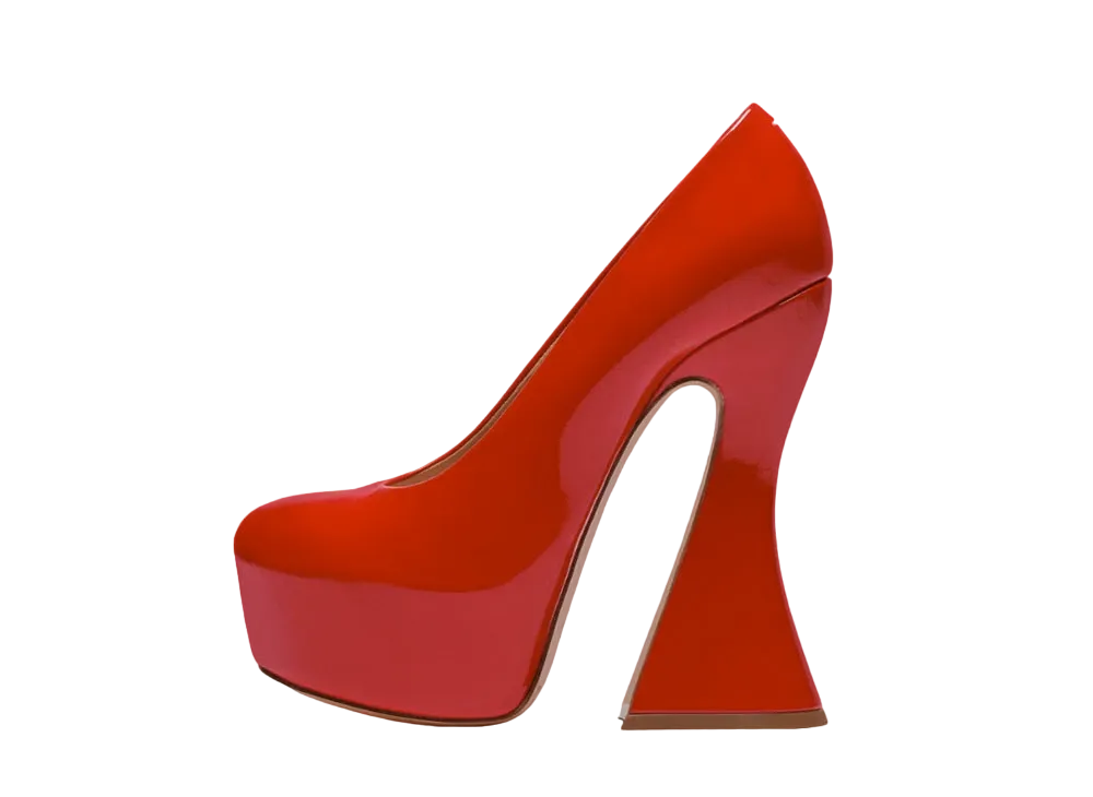 Maison Margiela Women's Sketch Pump "Red"