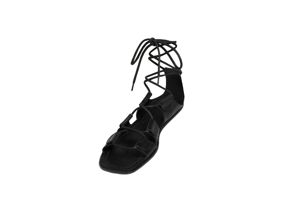 Maison Margiela Women's Laced Sandal "Black"