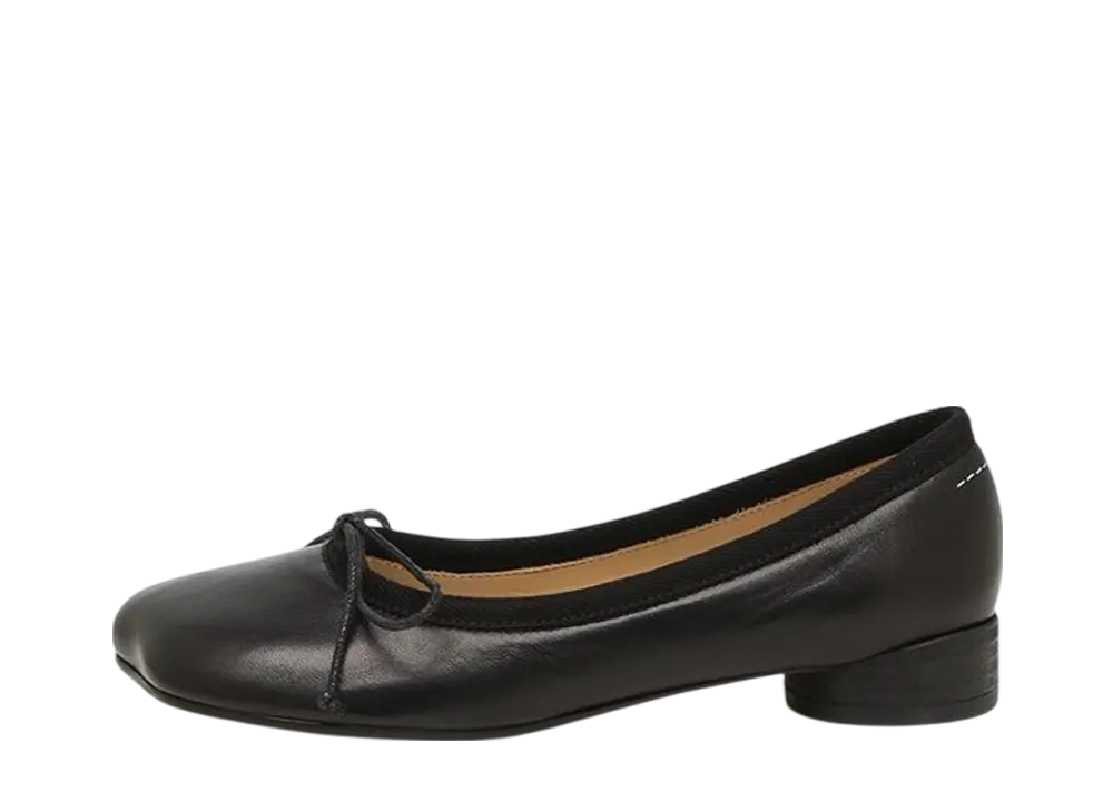 MM6 Maison Margiela Women's Ballet Shoes "Black"