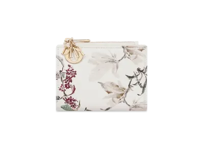 Dior Lady Dior Dahlia Wallet Millefiori Printed Lambskin "Multicolor"