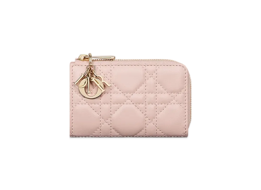 ディオール レディ ディオール ユズ キーケース カナージュ ラムスキン