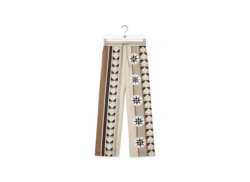LOEWE Pajama Trousers "Beige/Multicolor"