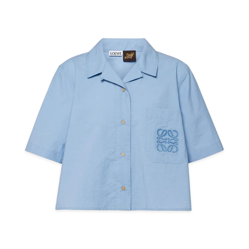 LOEWE Women's Paula's Ibiza Shirts "Light Blue"