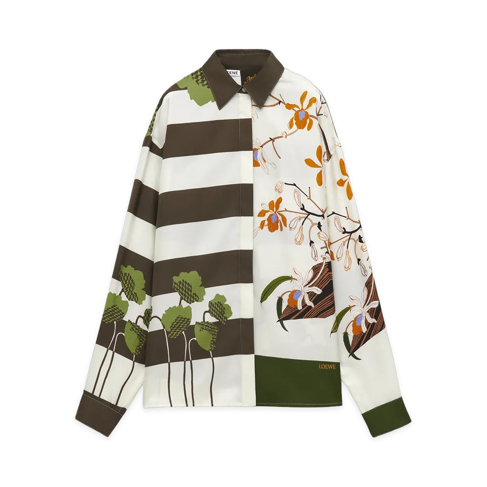 LOEWE Women's Paula's Ibiza Shirts Kaki "Khaki"