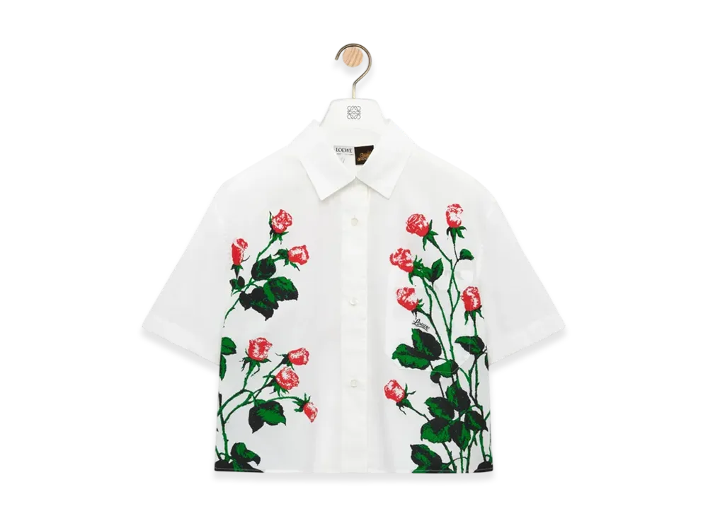 LOEWE Short-Sleeve Shirt "White"