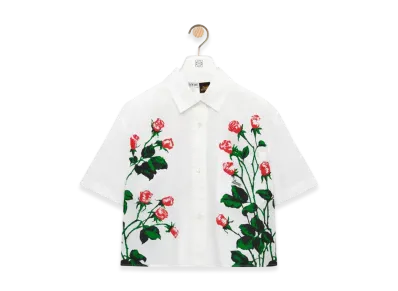 LOEWE Short-Sleeve Shirt "White"