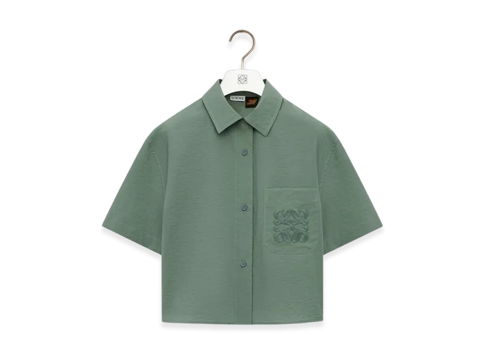 LOEWE Short-Sleeve Shirt "Sage"