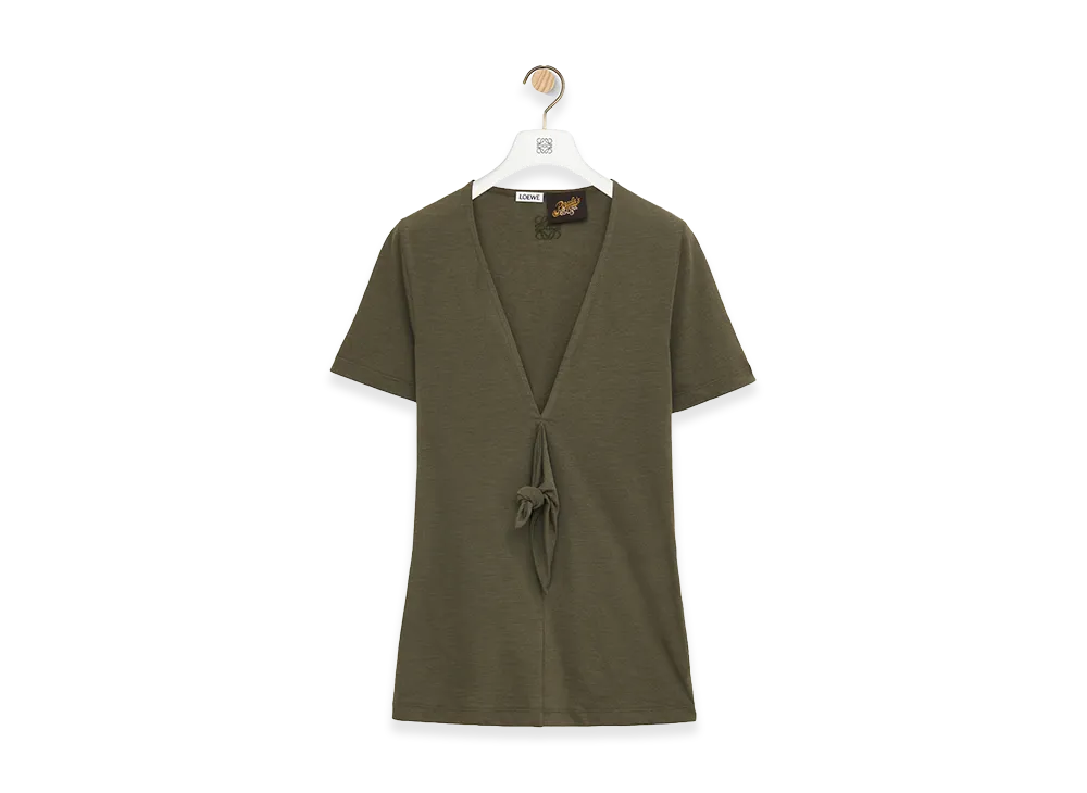 LOEWE Women's Paula's Ibiza Tee "Green"