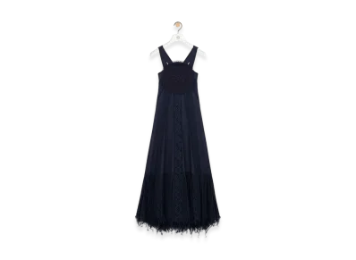 LOEWE Lace Dress "Navy Blue"