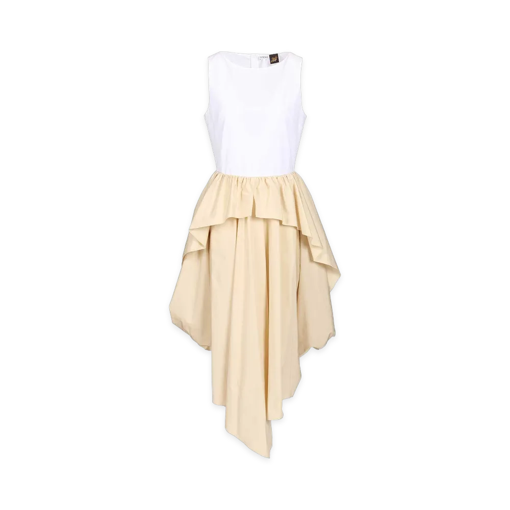 LOEWE Women's Cotton Dress "White"