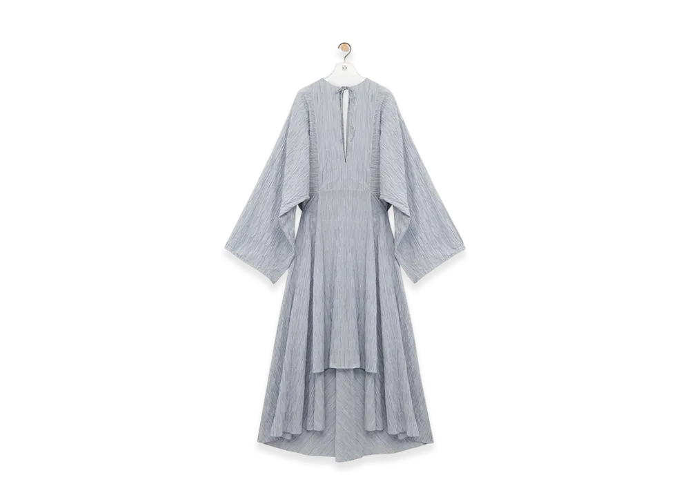 LOEWE Caftan "Blue/White"