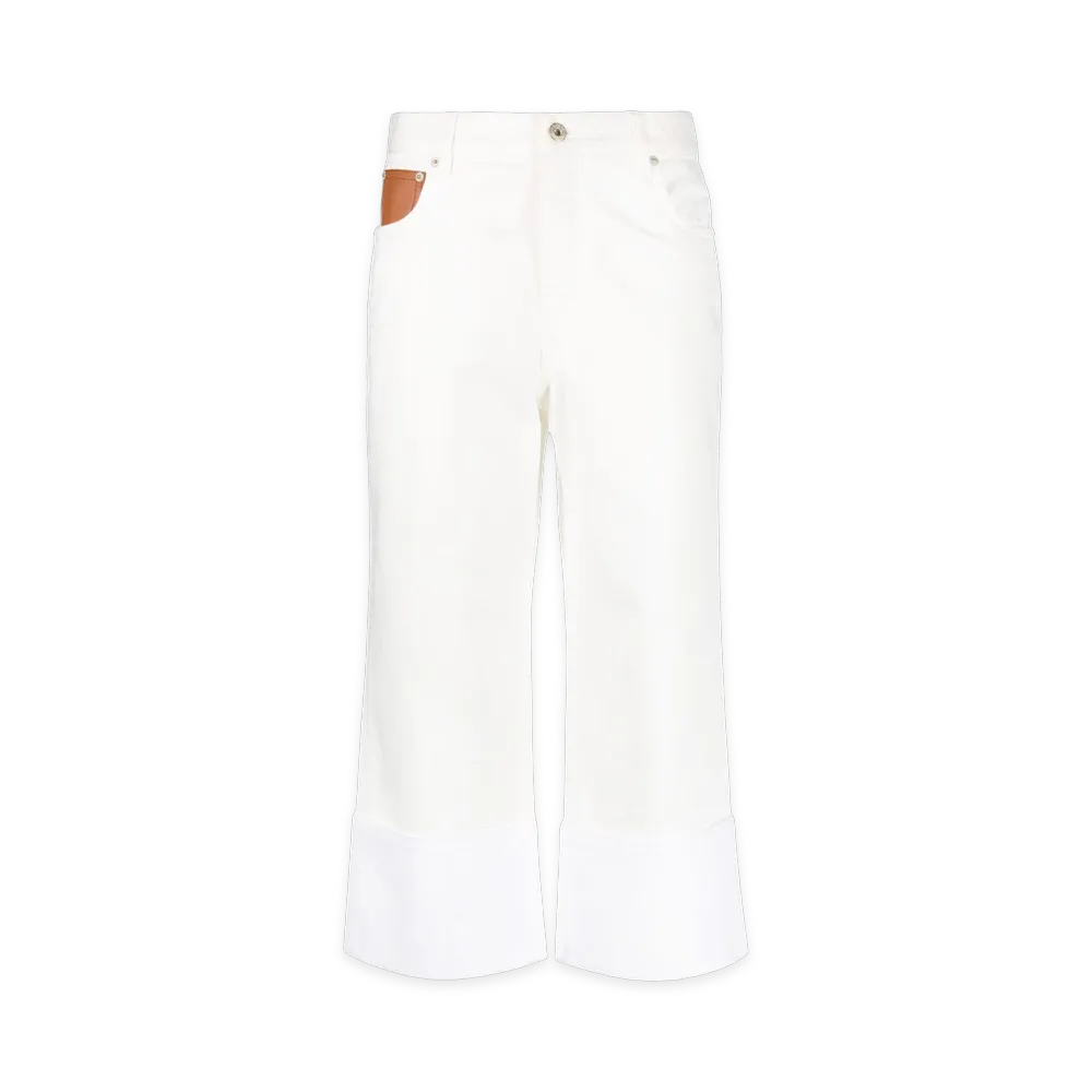 LOEWE Women's Paula's Ibiza Trousers "White"