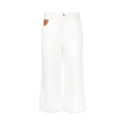 LOEWE Women's Paula's Ibiza Trousers "White"