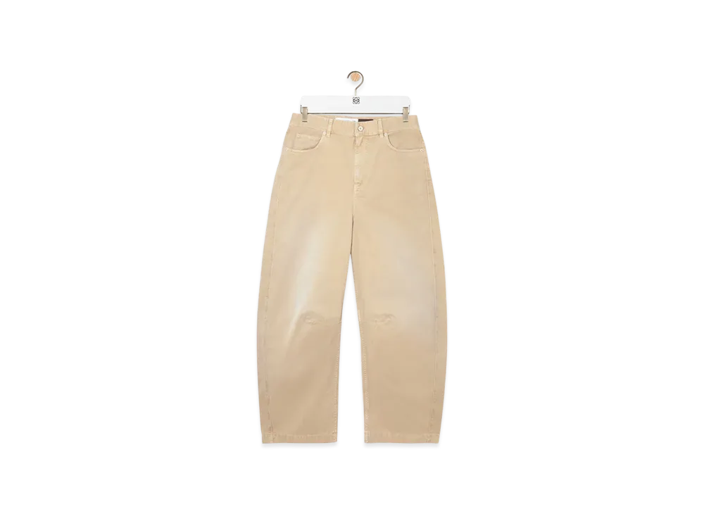LOEWE Barrel Trousers "Light Beige"